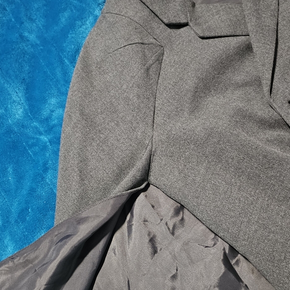 Worthington Gray Double-Breasted Pea Coat - Picture 7 of 8